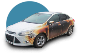 выкуп горелых авто